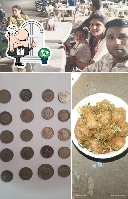 The exterior of Om Sai Punjabi Restaurant