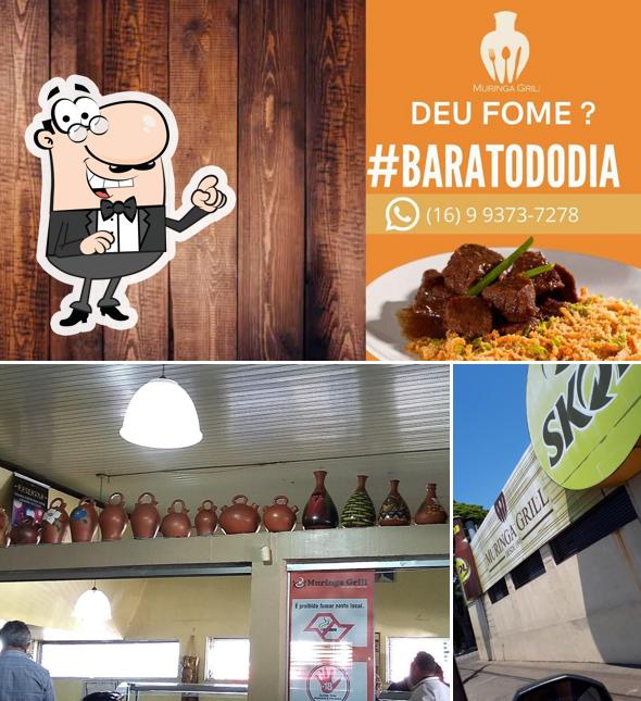 Veja imagens do interior do Muringa Grill
