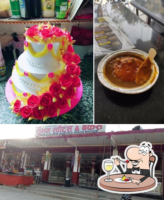 Take a look at the image depicting food and exterior at Shubham Sweet & Bekars