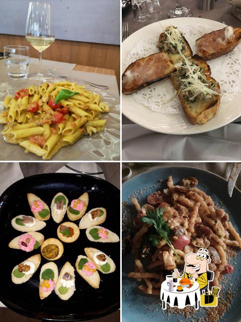 Cibo al Ristorante Can Caus Santa Flavia