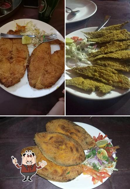 Food at Sanil Bar & Restaurant