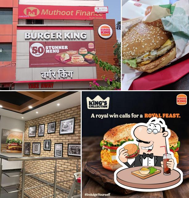 Get a burger at Burger King