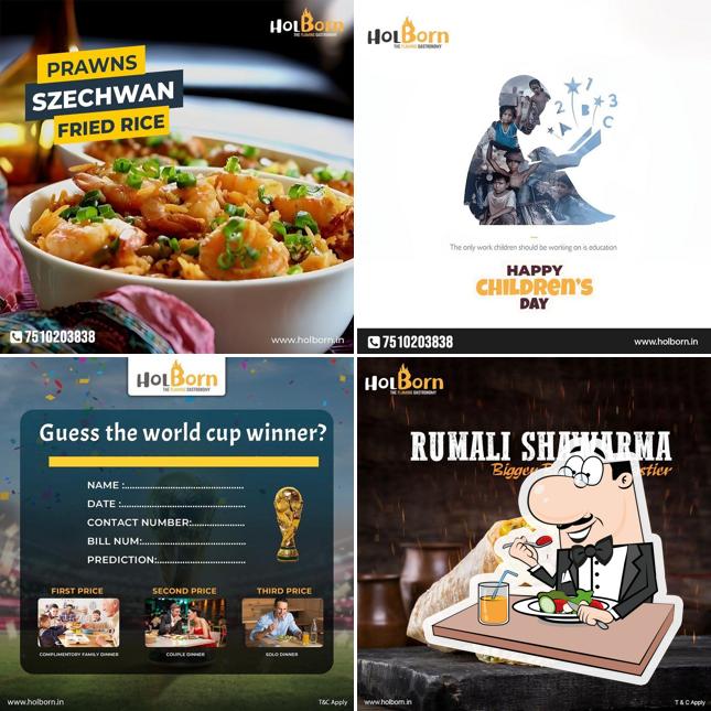 Food at HOLBORN-THE FLAMING GASTRONOMY