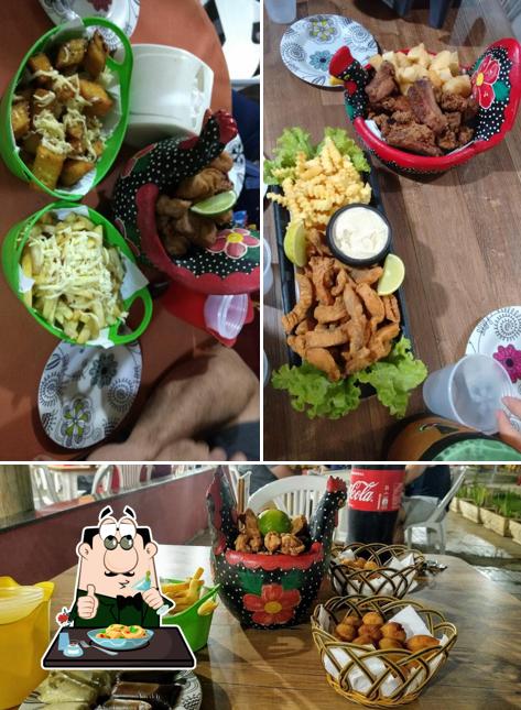 Comida em Sabor do Frango