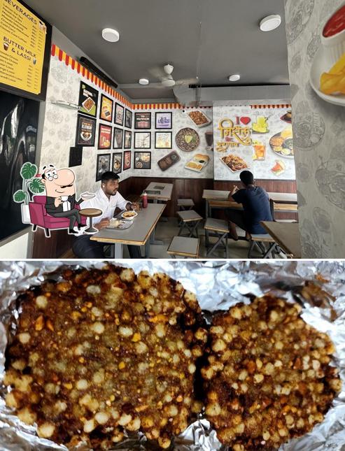 The interior of MMV Mumbaiya Misal & Vadapav Nanpura