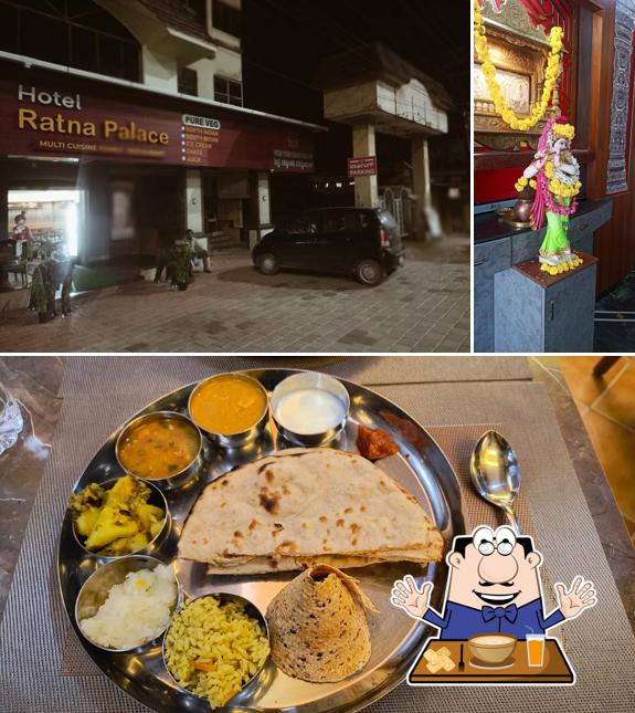 Ratna Palace is distinguished by food and exterior