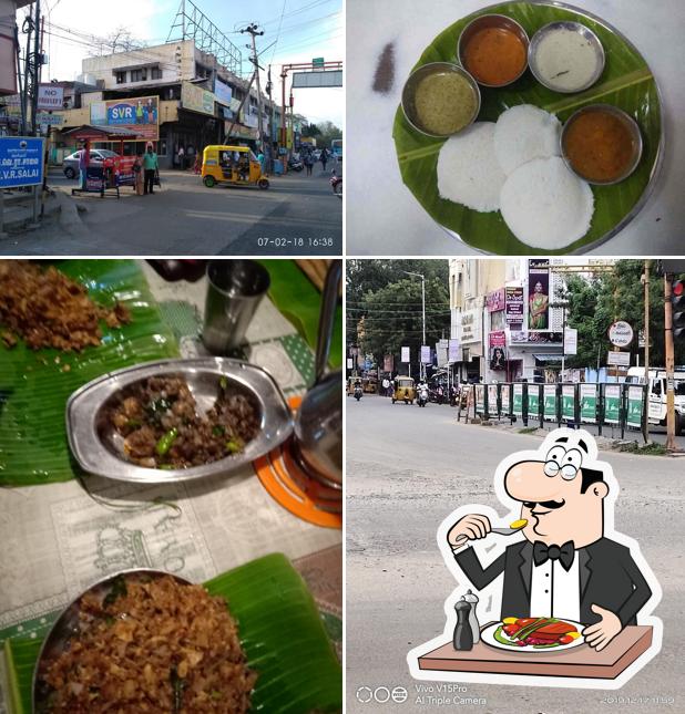 Among different things one can find food and exterior at SVR Mess