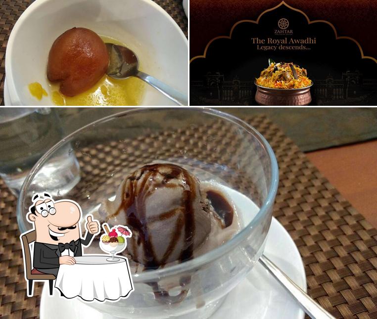 Zahtar Restaurant serves a number of sweet dishes