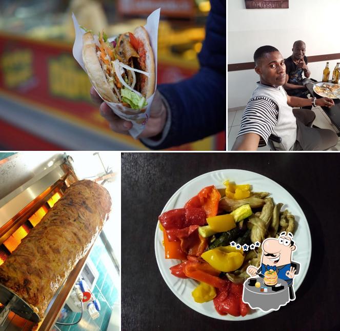 Platti al Pizzeria La Rosa Blu