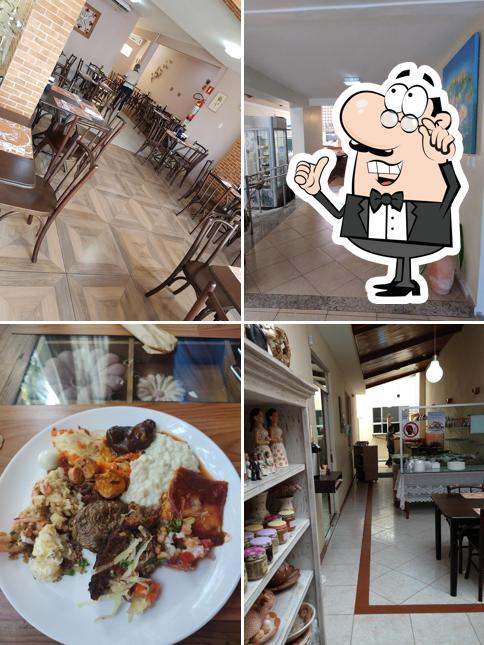 O interior do Maturi Restaurante