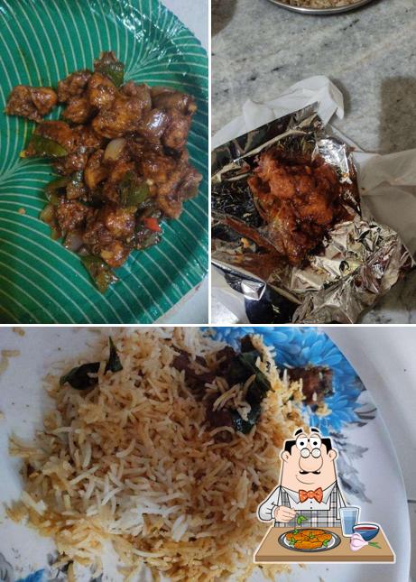 Chicken wings at Maharaja Biryani's