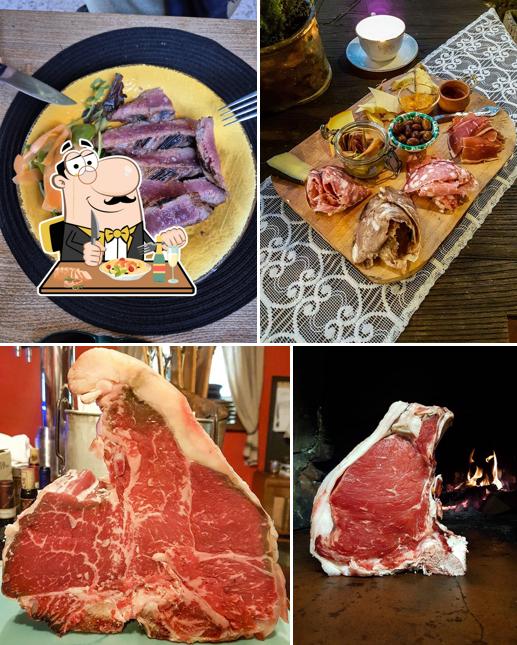 Platti al Ristorante osteria Il Bivio