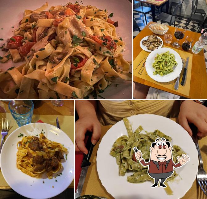 Tagliatelle al Trattoria Il Contadino