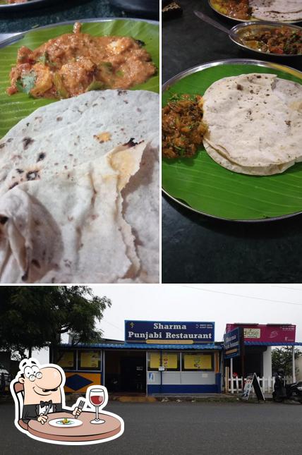 Food at Sharma Punjabi Restaurant