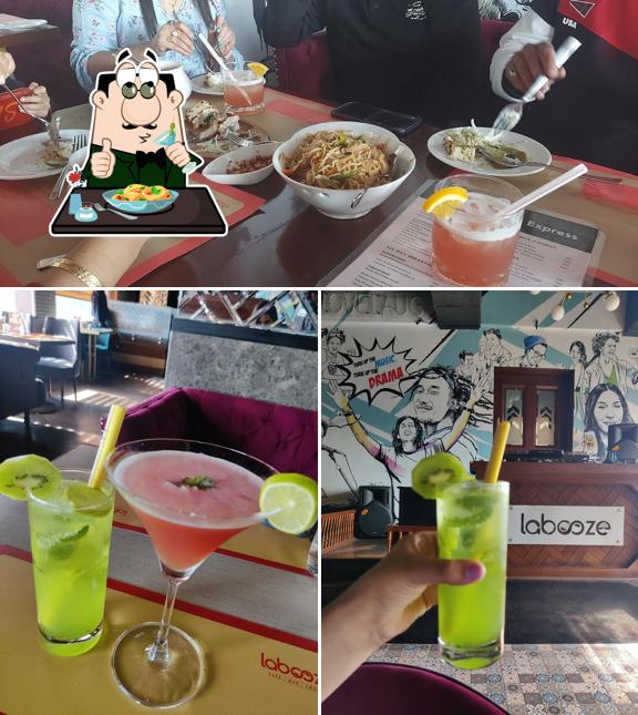 Food at Labooze Cafe Bar Lounge Mcleodganj