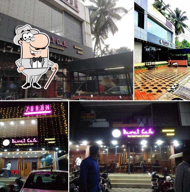 The exterior of Beirut Cafe