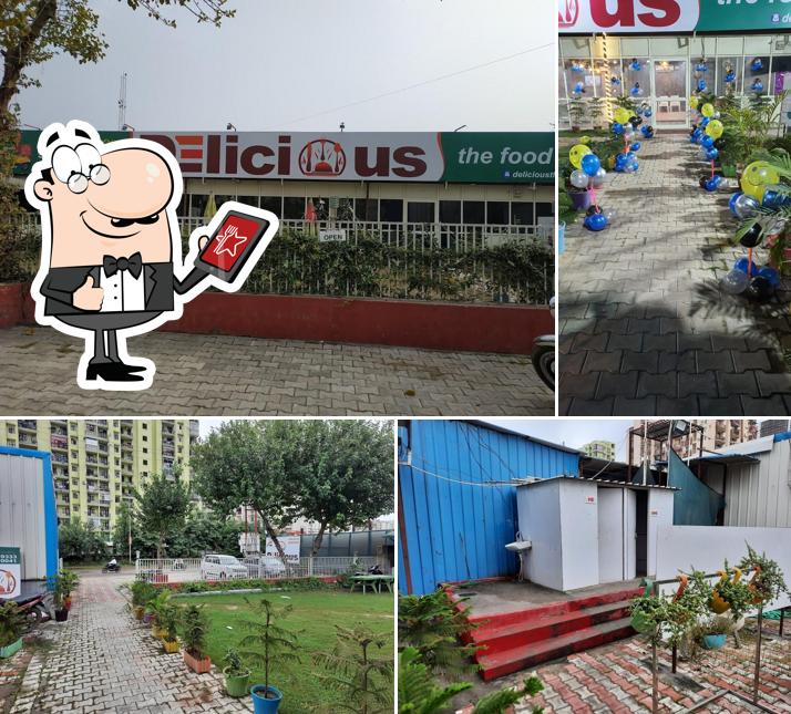 Check out how Delicious The Food Park looks outside