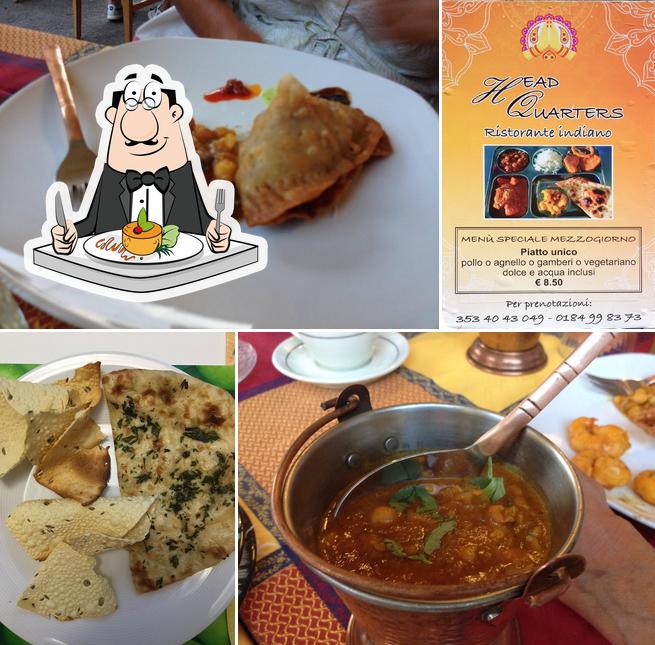 Cibo al Head Quarters Ristorante Indiano & pizzeria