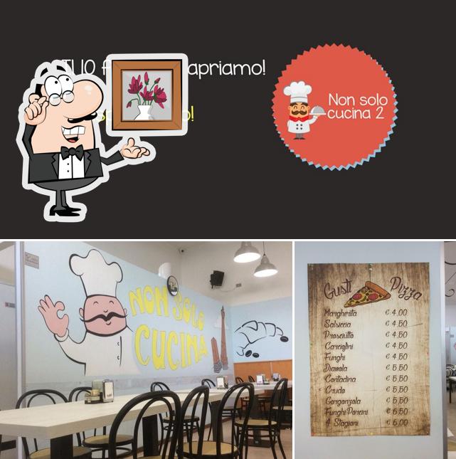 Gli interni di Non solo cucina