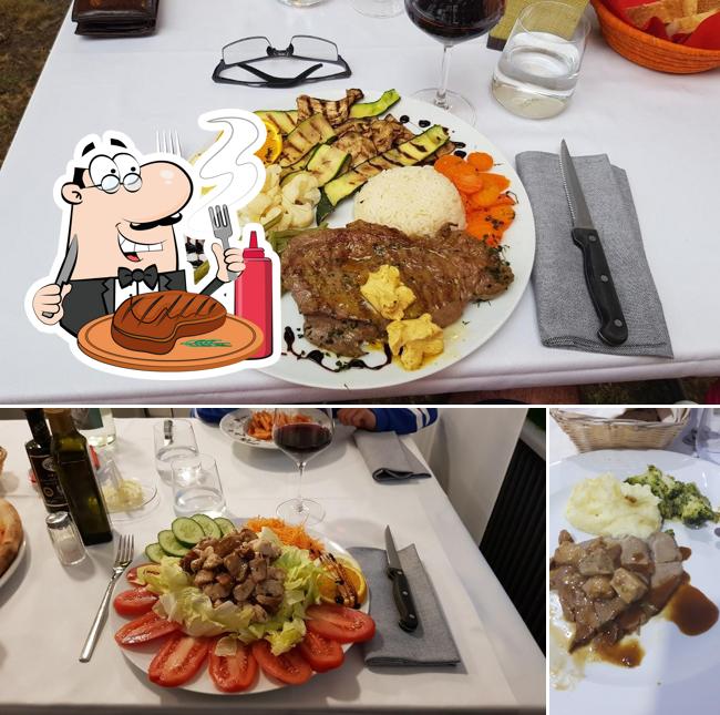 Prova i un pasto a base di carne a Millefiori - Ristorante, Pizzeria e Sala Eventi a Giubiasco