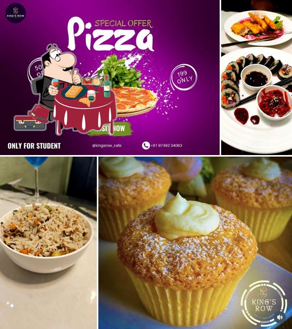 Waffles at king's Row Cafe & Restaurant