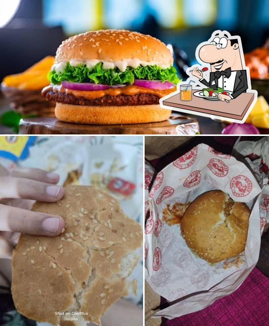 Food at Burger Singh - Big Punjabi Burgers