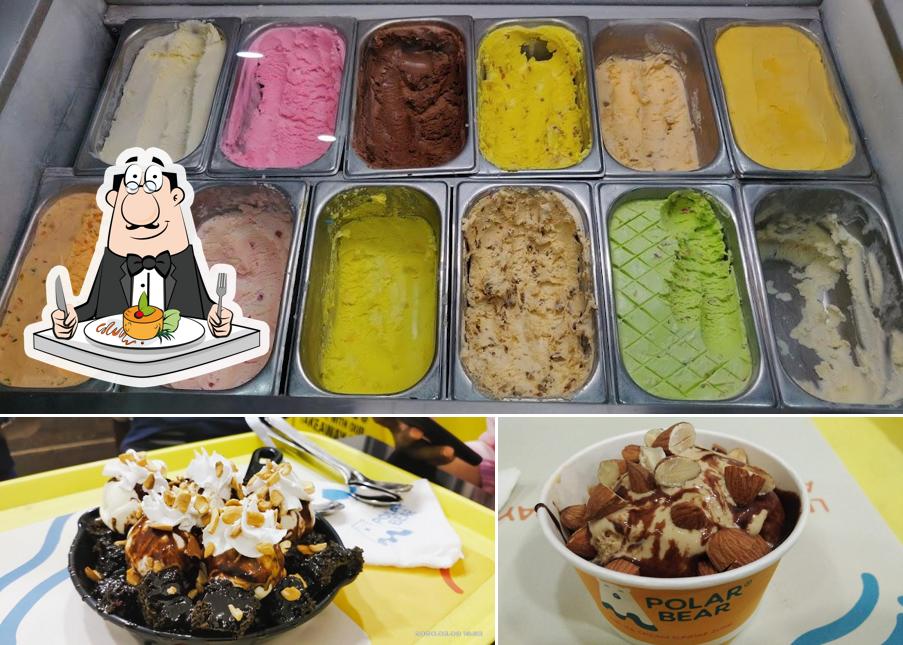 Food at Iceberg Organic Icecreams