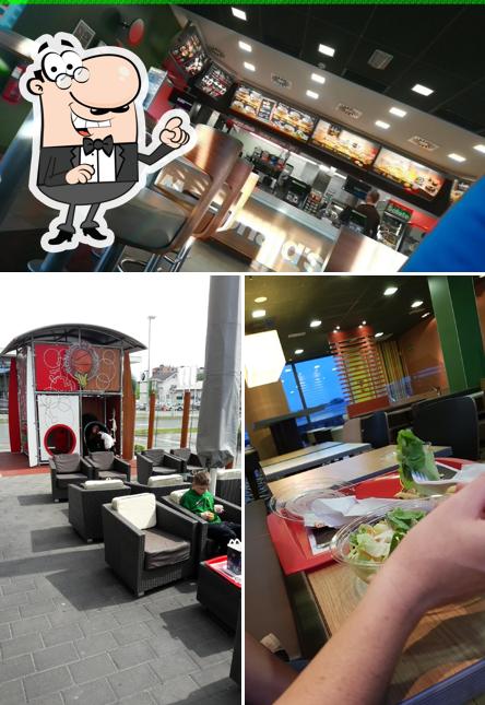 Gli interni di McDonald's