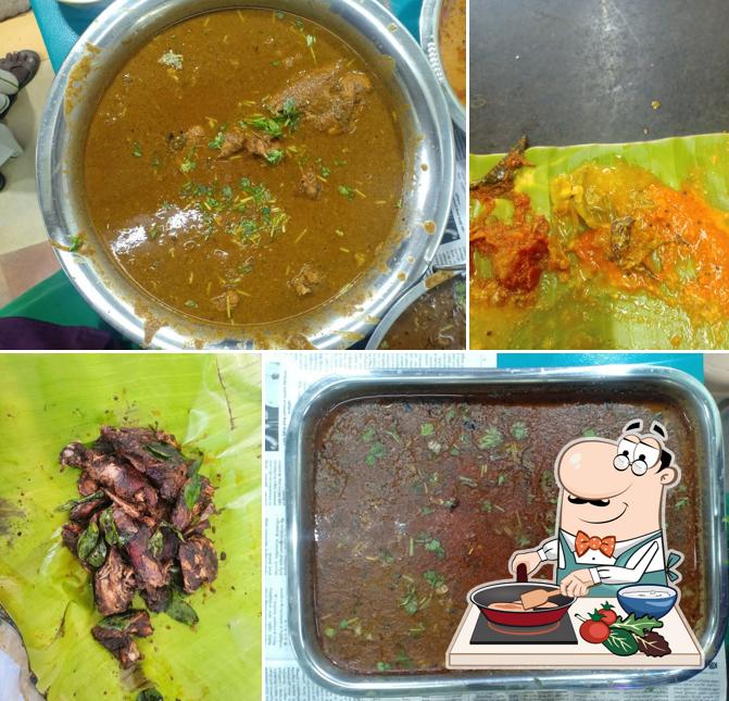 Chicken curry at Veerappur sri makamuni vilas