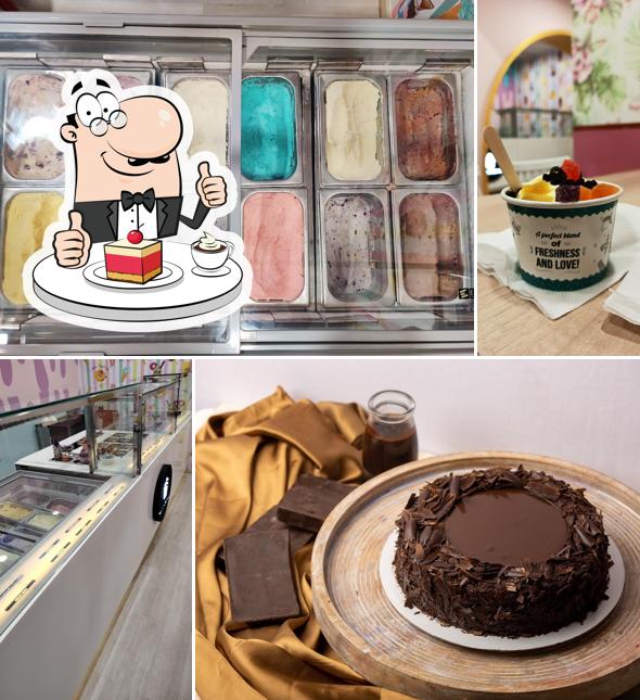 Enjoy one of the sweet dishes