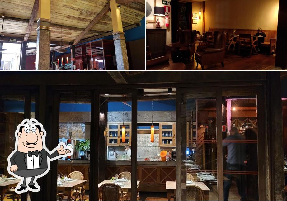 O interior do La Victoria