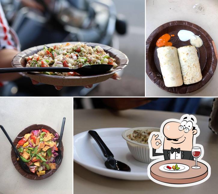 Food at Shawarma King By Singh