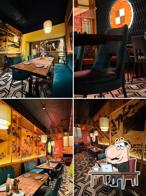 The interior of Tatami Chandigarh