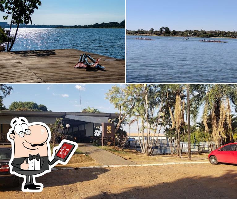 O exterior do Clube Cultural e Recreativo Nipo Brasileiro