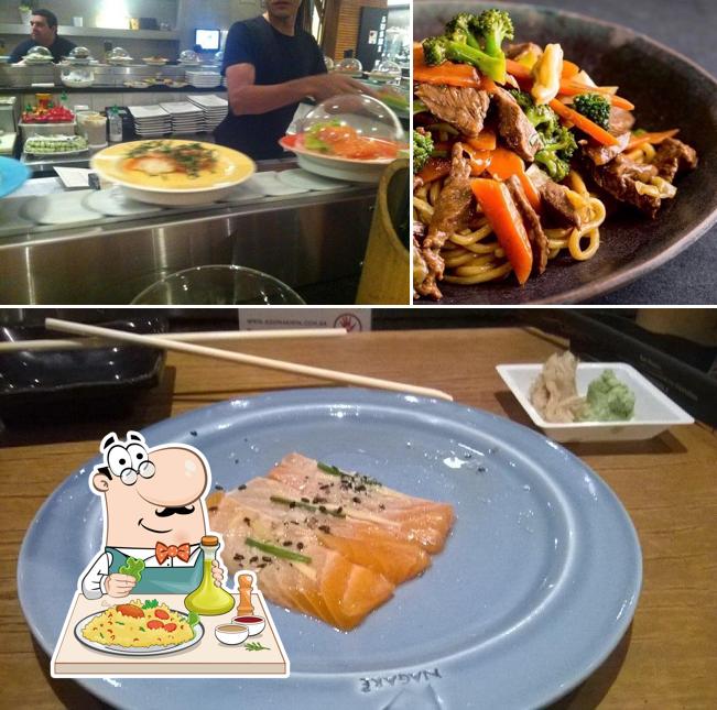 Comida em Nagarê Sushi