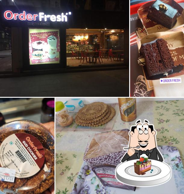 Chocolate cake at ORDER FRESH vesu