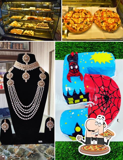 Order pizza at New Hira Bakery