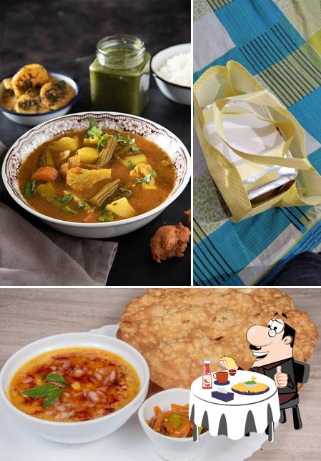 Cheese plate at Veg Sindhi Kitchen