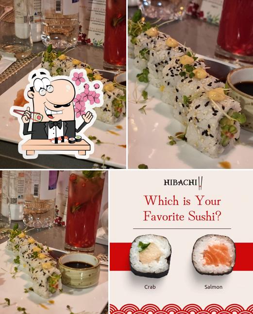 Order various sushi options