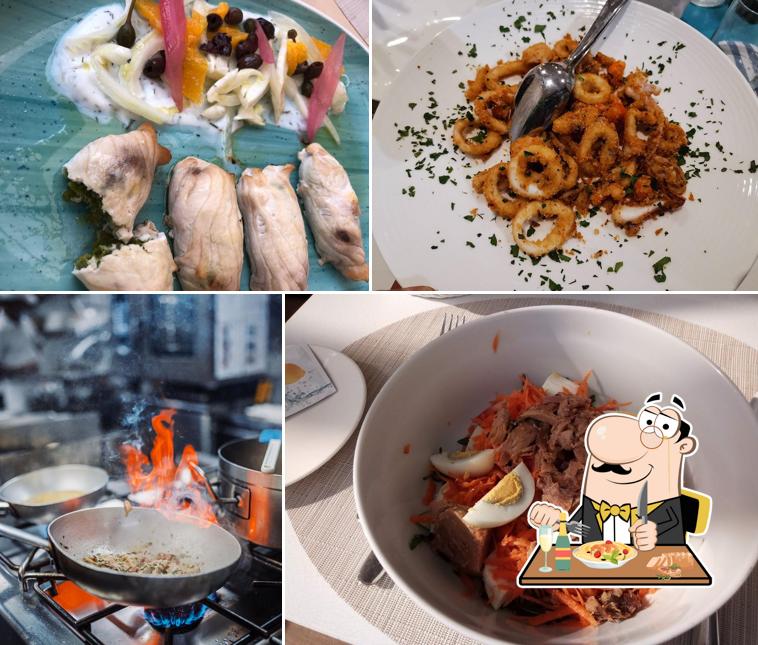 Cibo al Osteria Villa Zuccaro