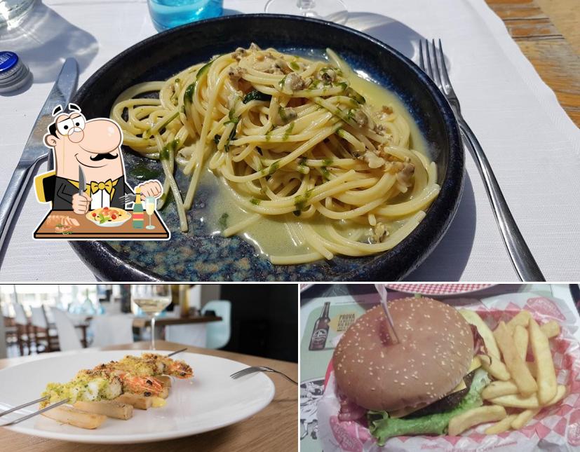 Platti al Ristorante Moscabianca pure feeling restaurant & beach bar