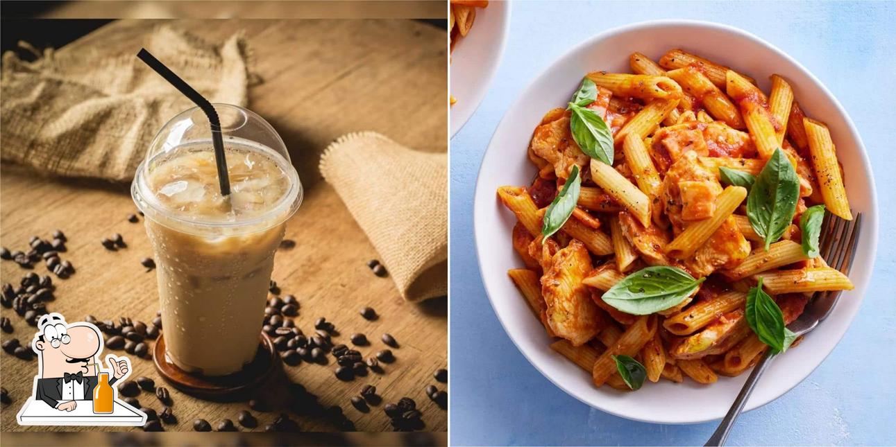 Enjoy a drink at TEA OASIS CAFE