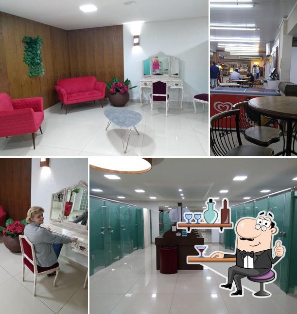 O interior do Rodo Lanches