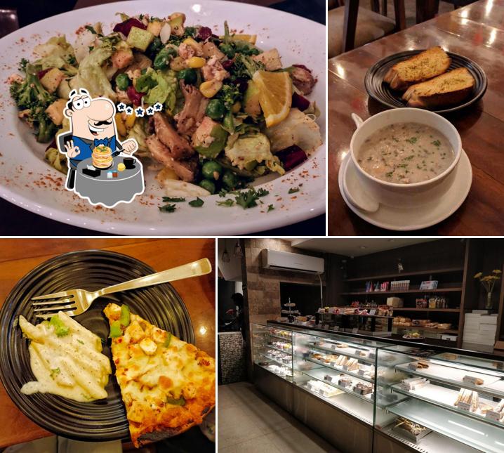 Food at New 4 seasons Bakery and Cafe