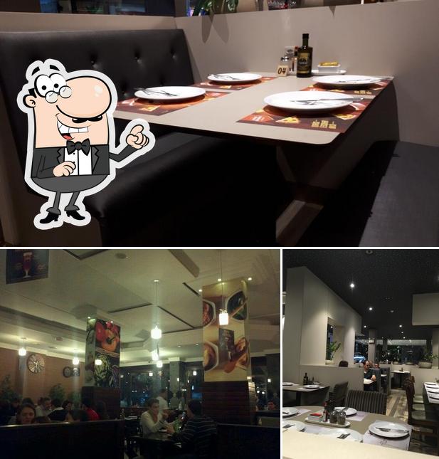 Veja imagens do interior do Pizza Bis Atlântica