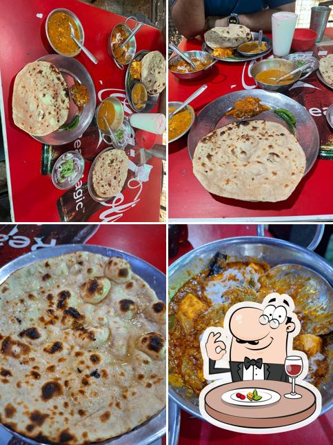 Food at Veer Ji Da Daba