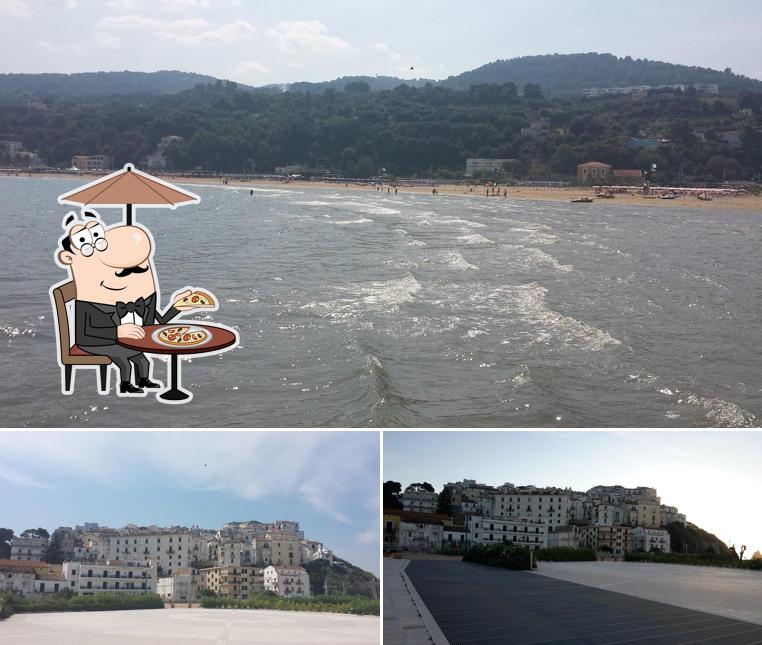 Puoi goderti l'aria fresca da seduto all'esterno di Ristorante Dai Pescatori