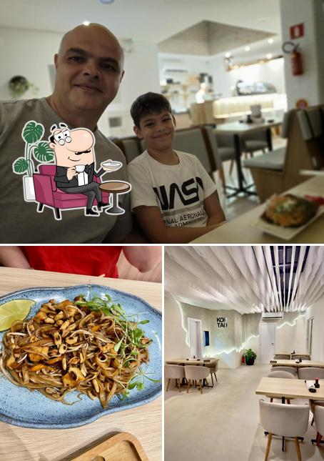 O interior do Koh Tao Cozinha Asiática