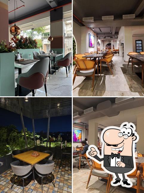 The interior of SECOND WIFE(RESTRO CAFE)