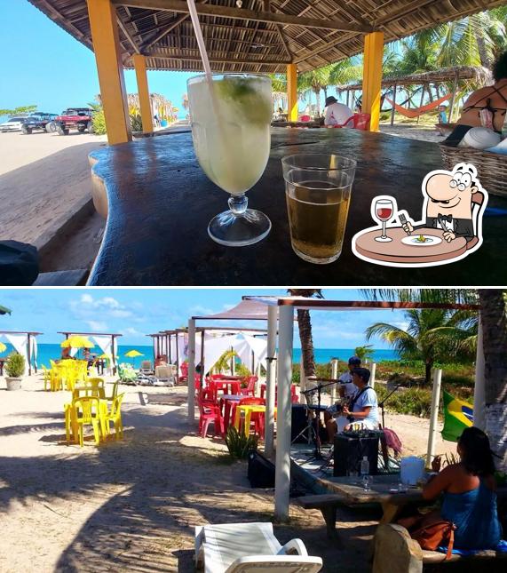 Comida em Restaurante Burgalhau